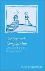 Cover of Coping and complaining by Simon R. Wilkinson
