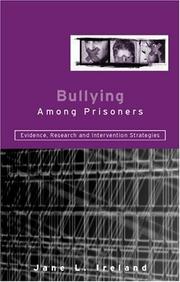 Front cover of Bullying Among Prisoners by Jane L. Ireland