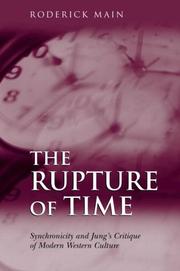 Cover of The rupture of time by Roderick Main