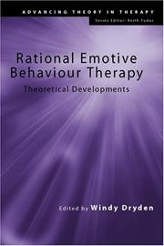 Front cover of Rational emotive behaviour therapy by Windy Dryden