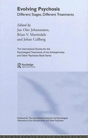 Cover of Evolving psychosis by Johan Cullberg
