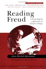 Cover of Reading Freud by Jean-Michel Quinodoz