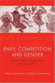 Cover of Envy, Competition and Gender by Navaro/Scwartzb