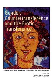 Front cover of Gender, Countertransference and the Erotic Transference by Joy Schaverien