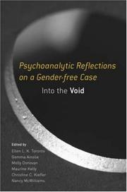 Cover of Psychoanalytic Reflections on a Gender-Free Case by Nancy McWilliams