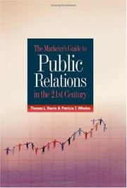 Front cover of The marketer's guide to public relations in the 21st century by Thomas L. Harris
