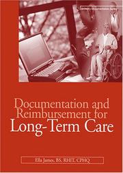 Front cover of Documentation and reimbursement for long-term care by Ella James