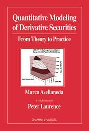 Front cover of Quantitative modeling of derivative securities by Marco Avellaneda