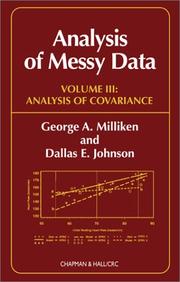 Cover of Analysis of messy data by George A. Milliken