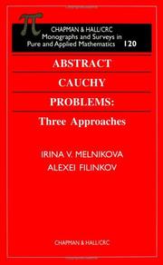 Cover of Abstract Cauchy problems by I. V. Melʹnikova