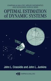 Front cover of Optimal estimation of dynamic systems by John L. Crassidis