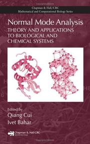 Cover of Normal mode analysis by Qiang Cui