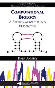 Cover of Computational Biology by Ralf Blossey
