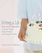 Cover of Writing a life by Katherine Bomer