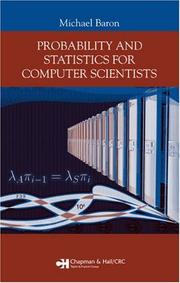 Cover of Probability and Statistics for Computer Scientists by Michael Baron