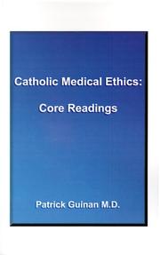 Cover of Catholic Medical Ethics by Unknown