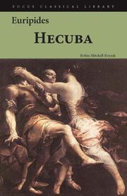 Cover of Euripides by Robin Mitchell-Boyask