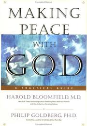 Front cover of Making peace with God by Harold H. Bloomfield