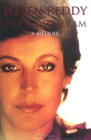 Front cover of The woman I am by Helen Reddy