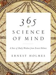 Front cover of 365 Science of Mind by Ernest Shurtleff Holmes