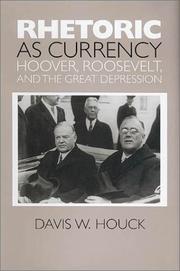 Cover of Rhetoric As Currency by Davis W. Houck