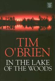 Front cover of In the Lake of the Woods by Tim O'Brien
