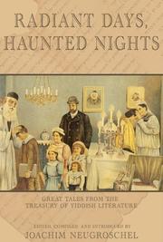 Front cover of Radiant Days, Haunted Nights by Joachim Neugroschel