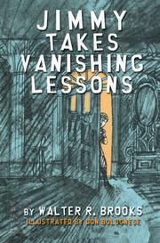 Cover of Jimmy Takes Vanishing Lessons by Walter R. Brooks