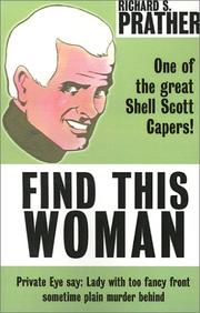 Front cover of Find this woman by Richard S. Prather
