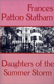 Front cover of Daughters of the Summer Storm by Frances Patton Statham