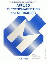 Front cover of International Journal of Applied Electromagnetics and Mechanics (Vol. 19) by Unknown