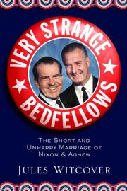 Cover of Very Strange Bedfellows by Jules Witcover