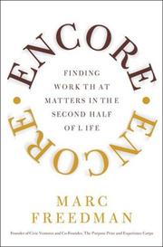 Cover of Encore by Marc Freedman