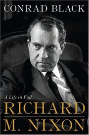 Cover of Richard M. Nixon by Conrad Black