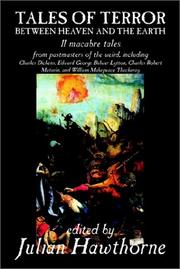 Front cover of Tales of Terror [12 stories] by Edgar Allan Poe