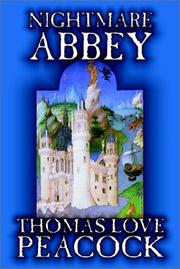 Cover of Nightmare Abbey by Thomas Love Peacock