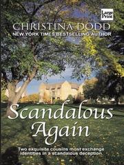 Front cover of Scandalous Again-(Switching Places#1) by Christina Dodd