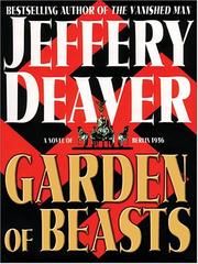 Front cover of Garden of Beasts by Jeffery Deaver