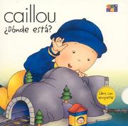 Front cover of Caillou by Fabien Savary