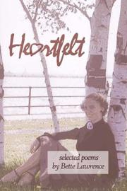 Cover of Heartfelt by Bette Lawrence
