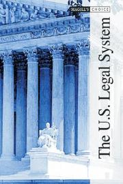 Cover of The U.S. Legal System (Magill's Choice) 2 vol set by Timothy L. Hall