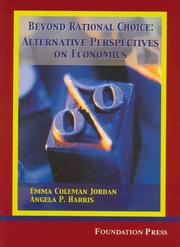 Cover of Beyond rational choice by Emma Coleman