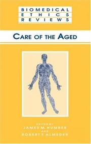Front cover of Care of the aged by James M. Humber
