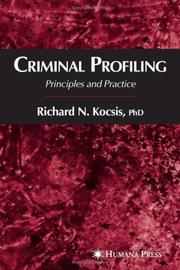 Cover of Criminal Profiling by Richard N. Kocsis