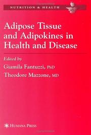 Front cover of Adipose tissue and adipokines in health and disease by Giamila Fantuzzi