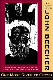 Cover of One more river to cross by John Beecher