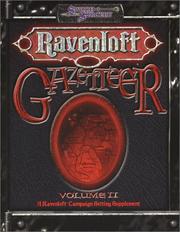 Front cover of Ravenloft Gazetteer II by Jackie Cassada