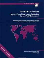 Cover of The Baltic countries by Johannes Mueller