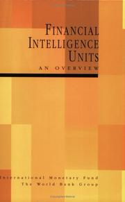 Cover of Financial intelligence units by Louis Forget