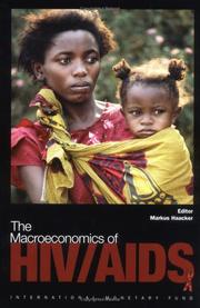 Front cover of The macroeconomics of HIV/AIDS by Markus Haacker